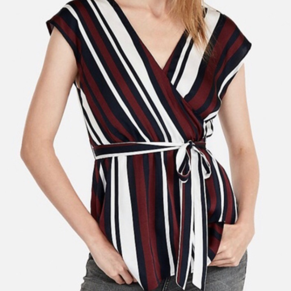 Express wrap top. Never worn!